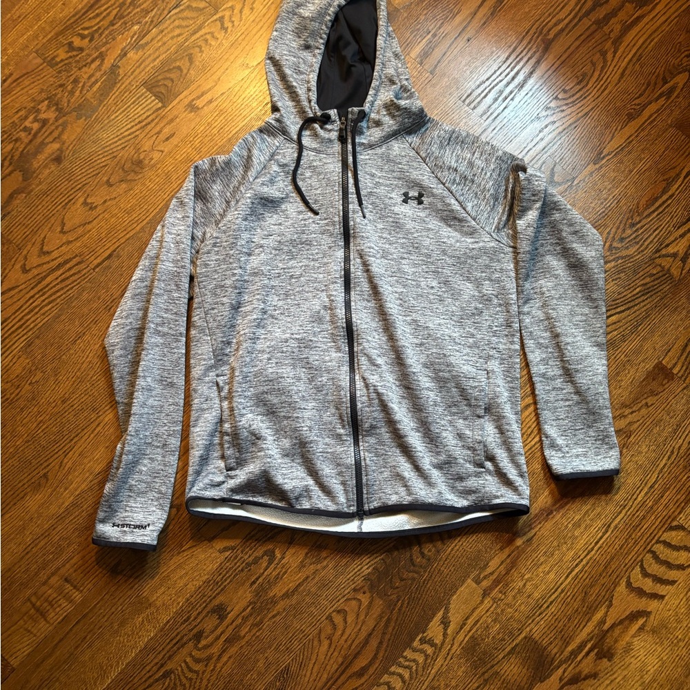 Under Armour Black and White Hoodie